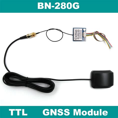 BEITIAN PPS UART TTL Level GLONASS GPS Module With External GLONASS GPS Antenna M FLASH BN