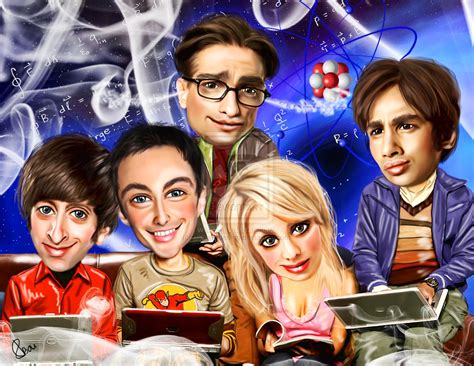 Tbbt Caricature The Big Bang Theory Fan Art 19956226 Fanpop