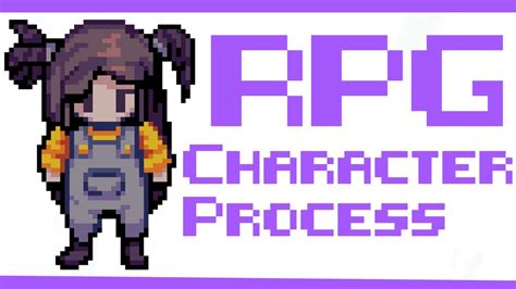 How To Make An Rpg Character In Pixel Art Youtube