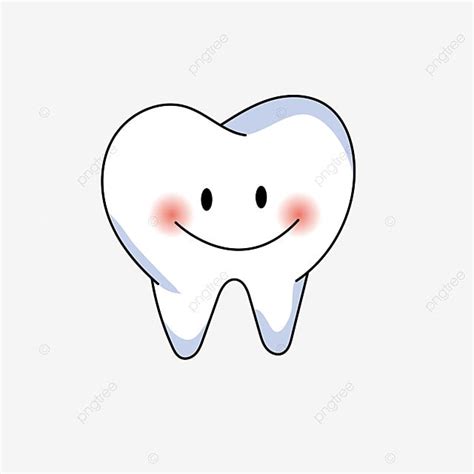 Cute Tooth Vector Hd PNG Images Cartoon Tooth Cute Expression Vector