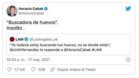 Horacio Cabak Responde Sin Filtro A Cinthia Fernández Tras El Feroz