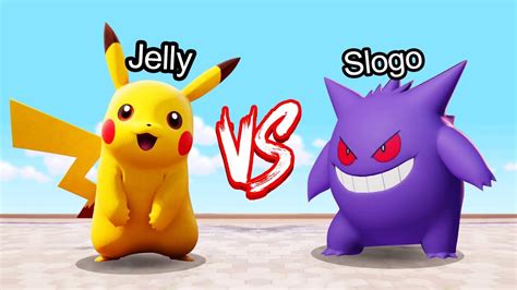 Jelly Vs Slogo In A Pok Mon Battle V Youtube