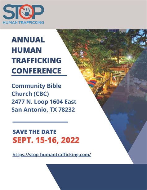 Annual Human Trafficking Conference Stop Human Trafficking