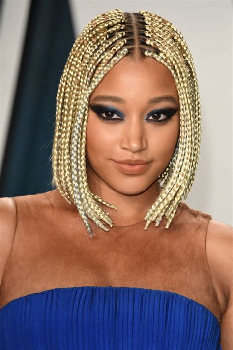 Amandla Stenberg S Blonde Box Braids Took 6 Hours To Do And They Were Worth The Wait