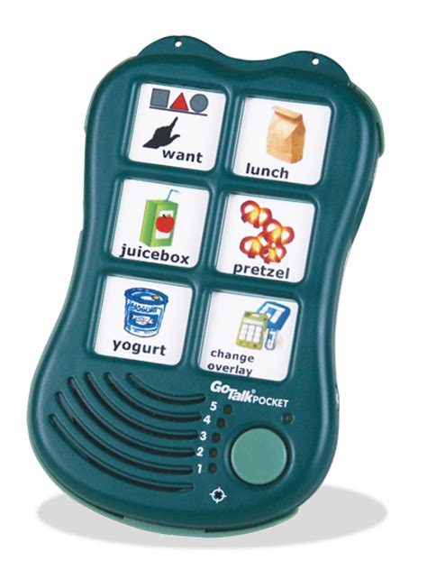 GoTalk Pocket | Assistive technology devices, Aac, Communication devices