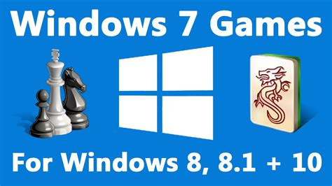 Windows 7 es un sistema operativo desarrollado por microsoft a principios de 2006. Windows 7 Games for Windows 8/8.1/10 - YouTube