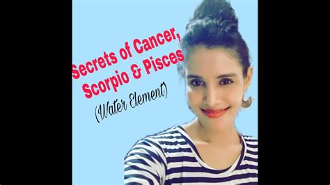 Those born under this sign are 'roots' kinds of people, and take so now that we have discussed the cancer element. Water Element in Astrology || cancer || scorpio || pisces ...