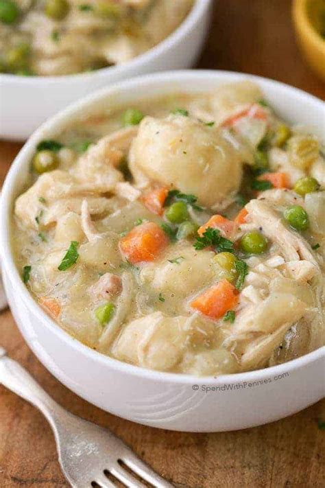 I made a collection of my favorite slow cooker chicken recipes and wanted to share it with you. Crock Pot Chicken and Dumplings - Spend With Pennies