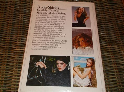 The Brooke Book By Brooke Shields First Wallaby Printing March 1978