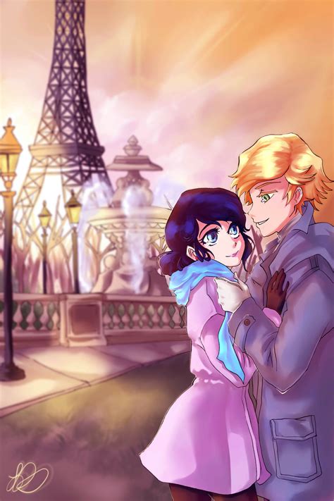 Adrien And Marinette Miraculous Ladybug Fan Art 39420494 Fanpop