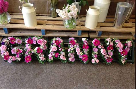 How To Make Funeral Flower Letters 1 That Flower Shop Online