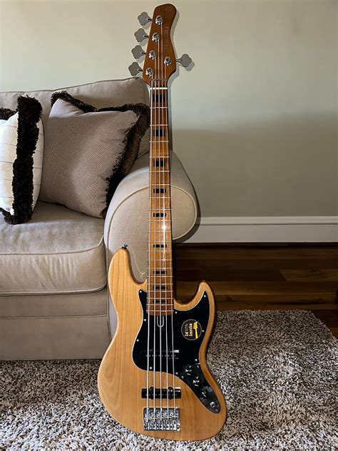 Sire V5 5 String Bass In Natural Reverb