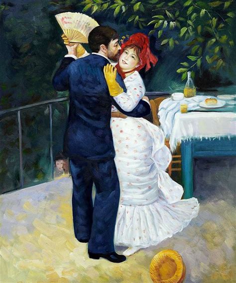 Danse Au Village Pierre Auguste Renoir ️ Fr Renoir Auguste