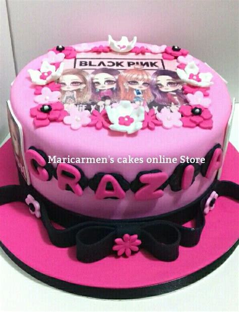 Yg entertainment has released little how do you want to celebrate blackpink's 5th anniversary? Torta De Blackpink Kpop
