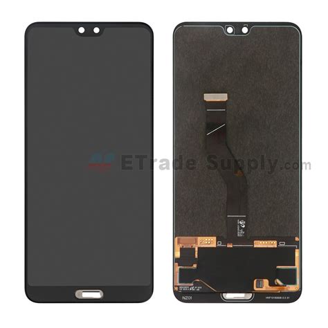Huawei P20 Pro Lcd Screen And Digitizer Assembly Black Without Logo