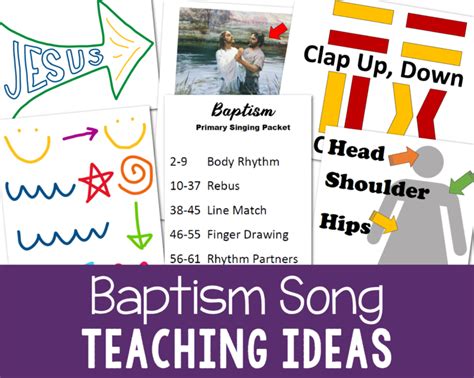 Shop Baptism Teaching Ideas Primary Singing