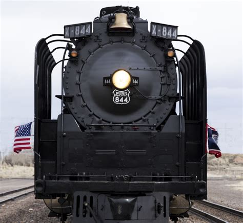 2017 April 18 The Union Pacific Steam Engine 844 Visited