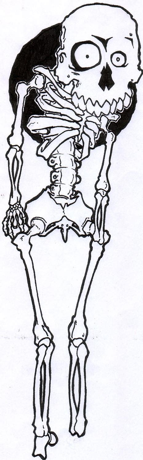 Goofy Skeleton By Tan001 On Deviantart