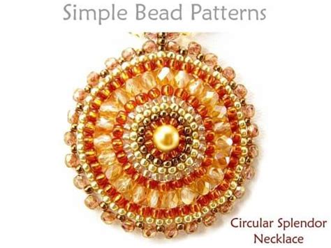 Circular Right Angle Weave Instructions