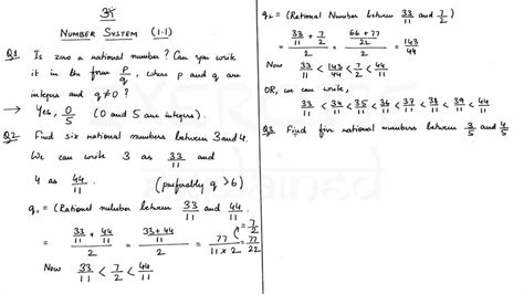 Cbse Class 9 Maths Chapter 1 Number Systems Exercise 11 Completely