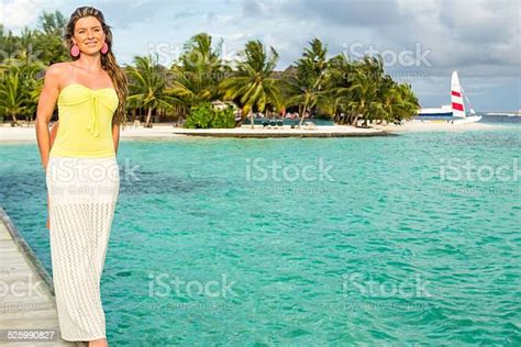 Women In The Maldives Islands Stock Photo Download Image Now 30 39