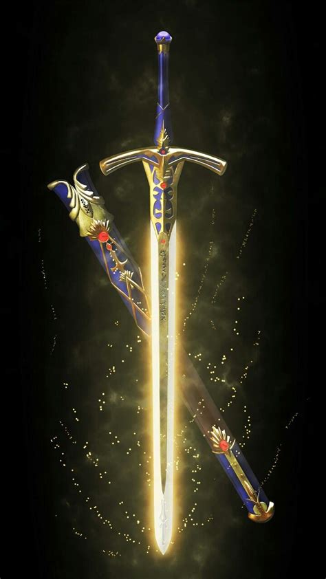 Excalibur Espada De Fantasía Armas De Fantasía Tipos De Espadas