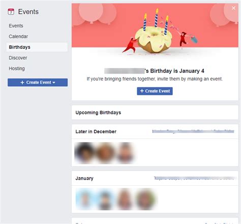 How To Get A Better View Of Facebook Friends Birthdays Teamup Blog