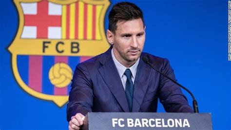 Lionel Messi Says Psg Move Is A ‘possibility As He Bids Tearful