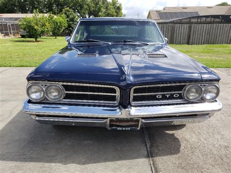 1964 Pontiac Gto 389 With Tri Power Vintage Ac Stock 64sal For