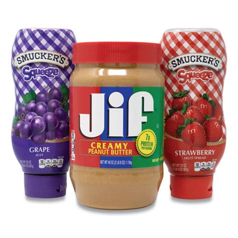 Peanut Butter And Jelly Bundle 2 40 Oz Peanut Butter 4 20 Oz Jelly 6 Pack Ships In 1 3