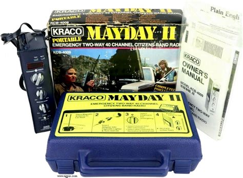 RigPix Database CB Freeband And More Kraco Mayday II KCB 4009