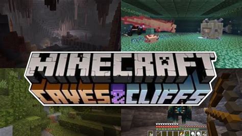 Minecraft Cave And Cliffs Update Features Youtube