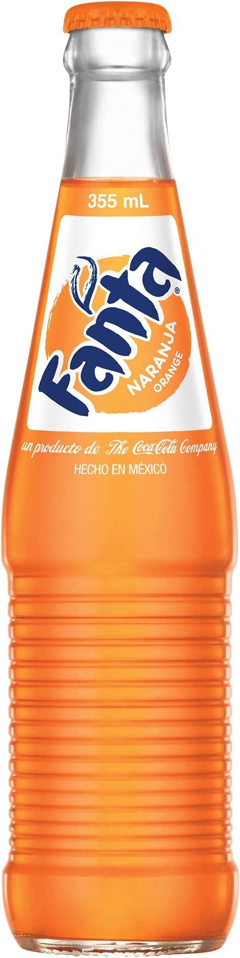 Mexican Fanta Orange Glass Bottle 12 Fl Oz 24 Pack Grocery And Gourmet Food