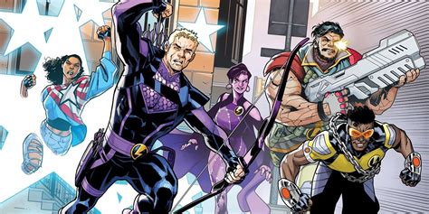 Marvel Announces New Thunderbolts Comic Book Limited Series With Hawkeye