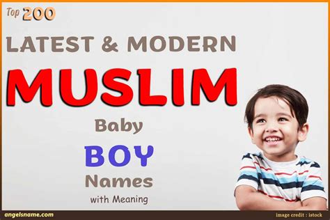 Top 200 Latest And Modern Muslim Baby Boy Names