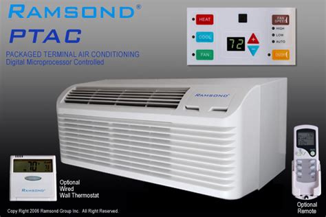 Ramsond 12000 Btu Ptac With 5000 W Electric Heater Ramsond Corporation