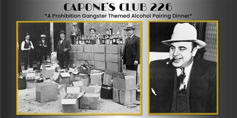 capone s club 226 a prohibition gangster themed alcohol pairing dinner get the coast
