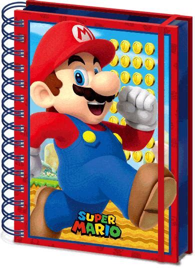 Super Mario A5 Wiro Bound Notebook — Vanilla Underground