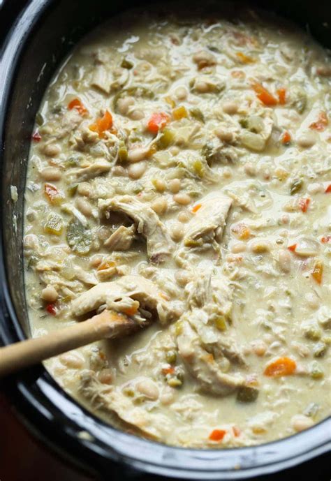 Easy White Chicken Chili Recipe Crock Pot Or Stove Top