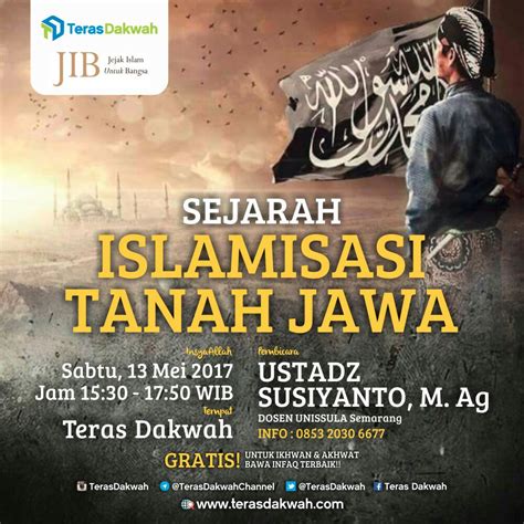 Sejarah Islamisasi Tanah Jawa 13 Mei 2017 Kajian Jogja