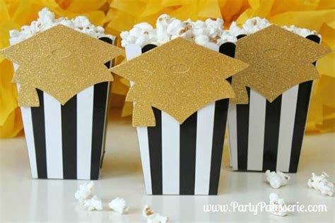 Black And Gold Graduation Party B Lovely Events Gold Graduation