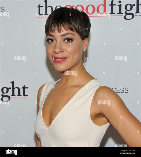 Actress Cush Jumbo Attends The World Premiere Of The Good Fight Cbs