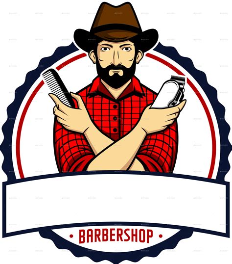 View Full Size 5 Transparent Png Barbershop Logo Clipart And Download