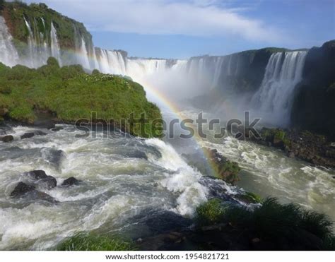 Worlds Largest Waterfalls Iguazu Falls Stock Photo 1954821721