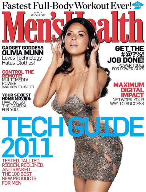 Olivia Men S Health Magazine December Olivia Munn Photo