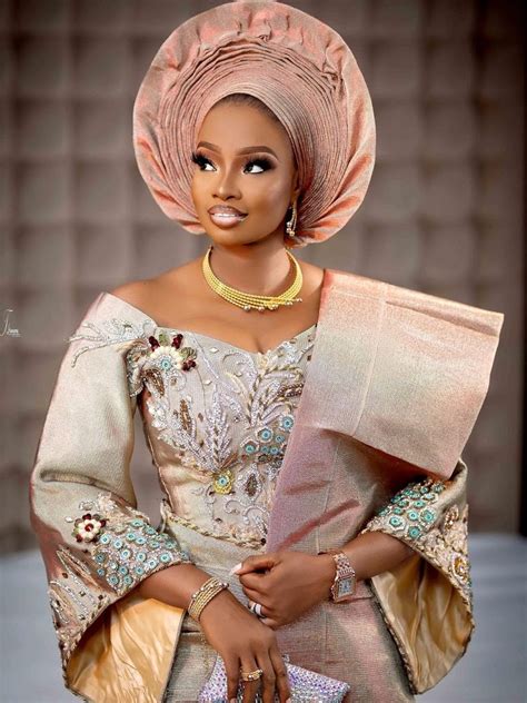 Best Gele And Makeup Styles For A Nigerian Bride Melody Jacob