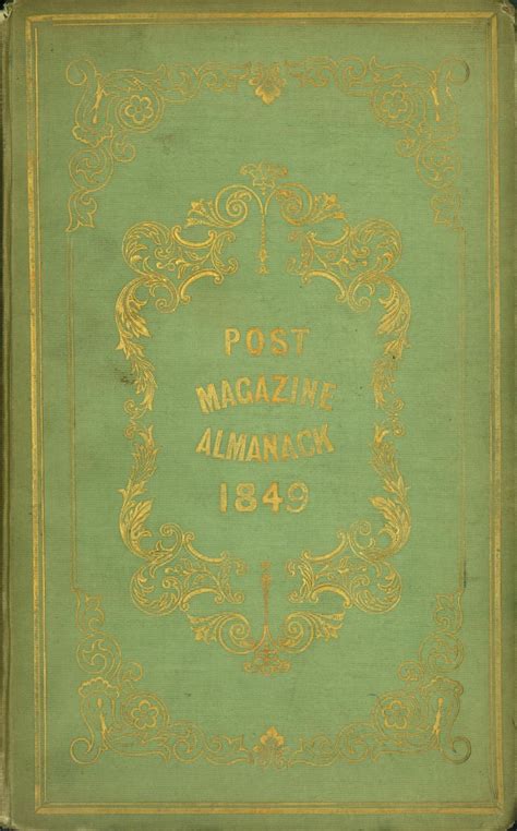 Post Magazine Almanack And Court And Parliamentary Register For The
