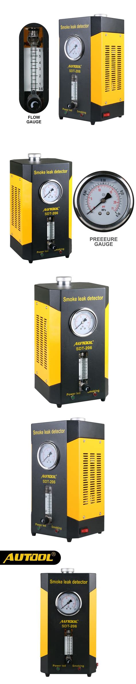Sdt 206 smoke leakage leak diagnostic detector machine evap cooling tank usa. NEWLY AUTOOL SDT-206 Car Smoke Machines For Sale For Cars ...