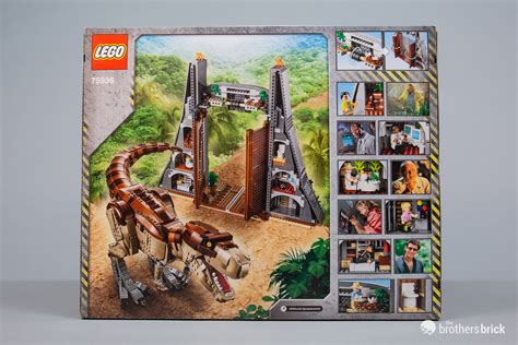 Lego Jurassic World 75936 Jurassic Park T Rex Rampage Review 3 The Brothers Brick The