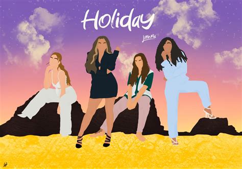 Little Mix Holiday Summer Bop Stream Holiday Little Mix Cartoon